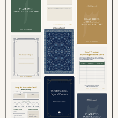 The Ramadan & Beyond Planner - Digital Version™